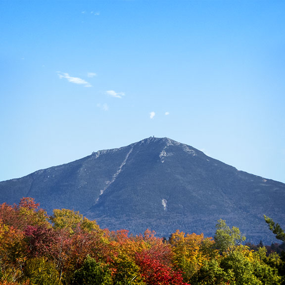 Adirondack Geology: Whiteface Mountain from Route 86 in Lake Placid (5 October 2015)