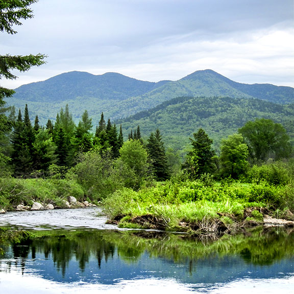 Rivers of the Adirondacks: West Branch of the Ausable near Lake Placid (5 June 2011)